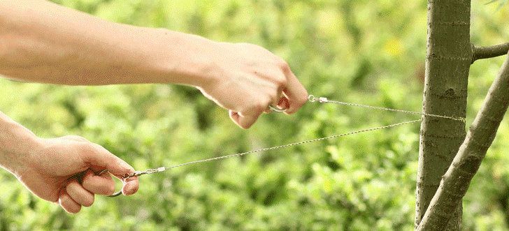 Set rozeta extensibila si fierastrau de buzunar, otel inoxidabil