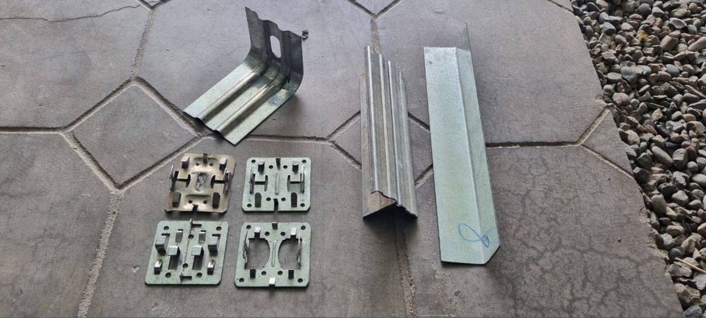 Крепление клямер клипса для гранита