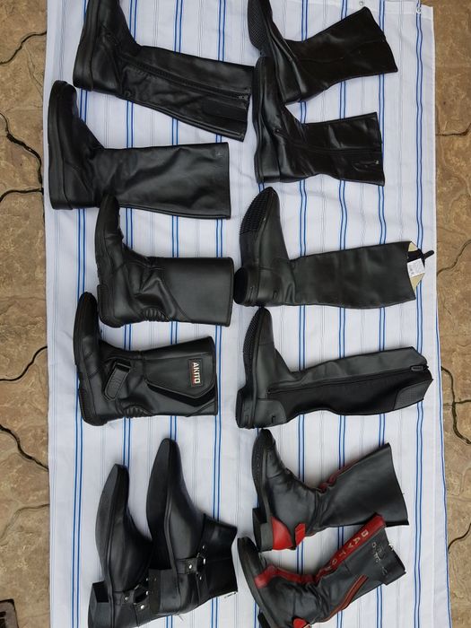 Cisme, ghete piele moto, diverse modele
