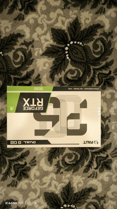Видеокарта Palit RTX 3050 8GB