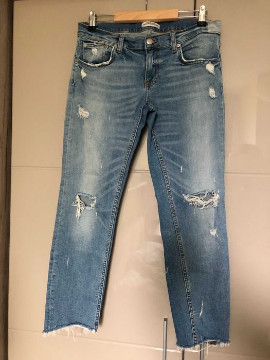 Zara Premium Denim Collection скини дънки - размер 38