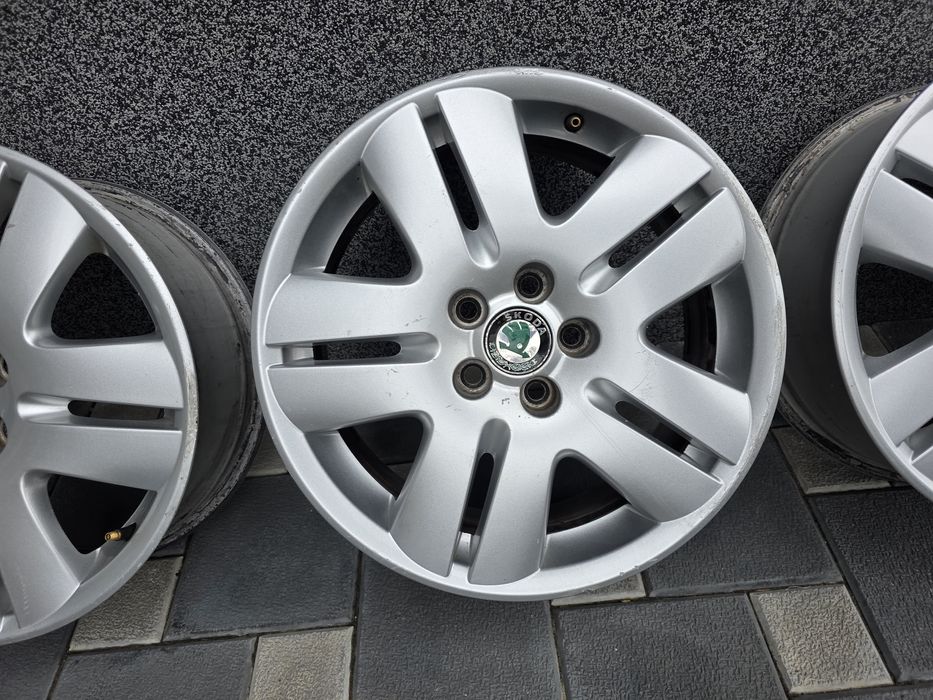 Jante aliaj 16 5x100 skoda fabia roomster golf 4 polo seat ibiza