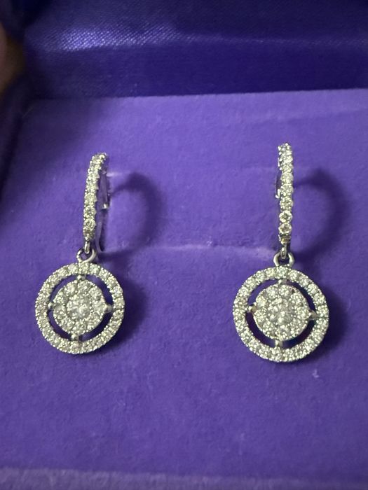 Бриллиантовые серьги