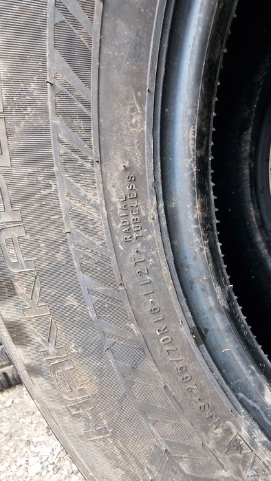 Anvelope 265/70R16 marca Nokian, DOT 2024,M +S