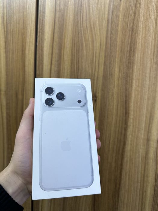 Iphone 17 pro max silver 256 gb new sim e-sim