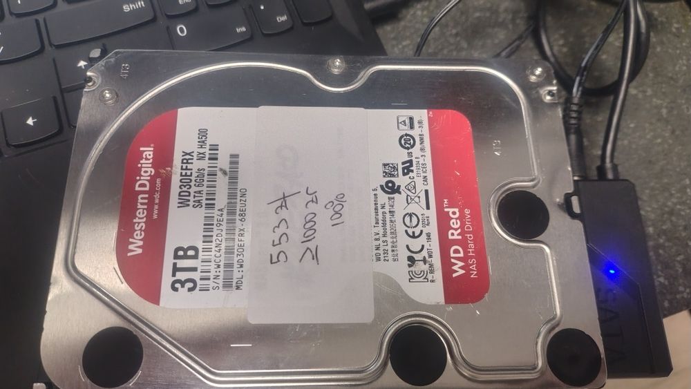 HDD Western Digital WD Red 3TB  (WD30EFRX)