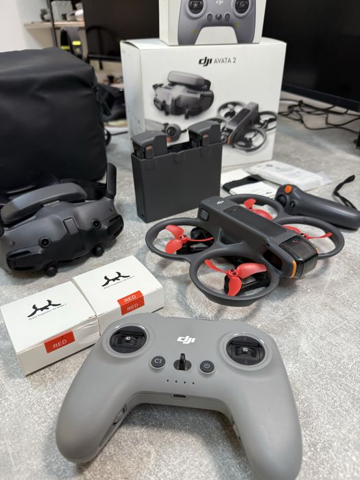 Дрон fpv Dji avata 2 full more combo + controler 3