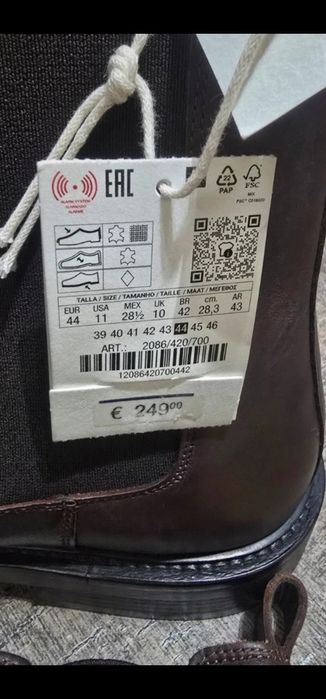 Zara chelsea 44 ghete