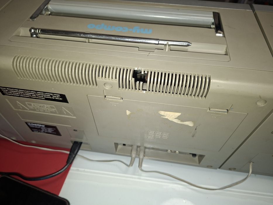 Goldstar TSR-950, Ghettoblaster Boombox masiv, Korea 1985, de colecție, difuzoare detașabile,pe 3 căi