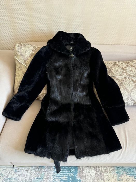 Шуба норка-мутон