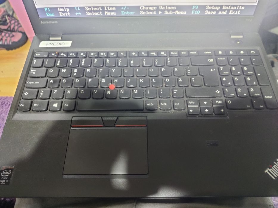 Lenovo thinkpad T550 i7