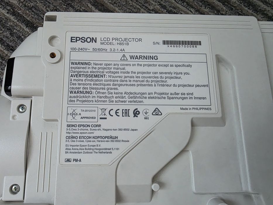Videoproiector Epson  EH-TW5600 Full HD 1080p