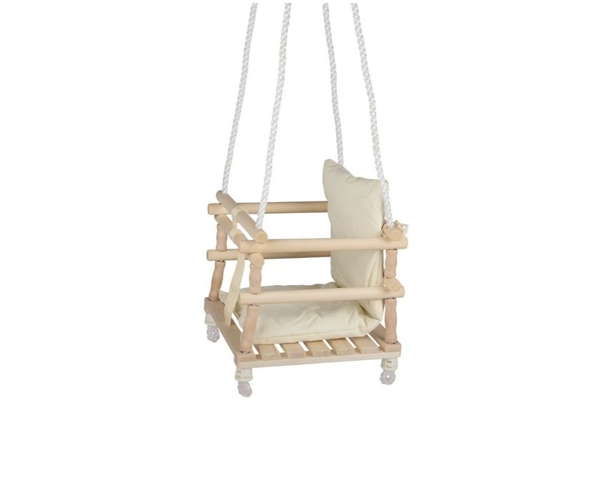 Детска дървена люлка