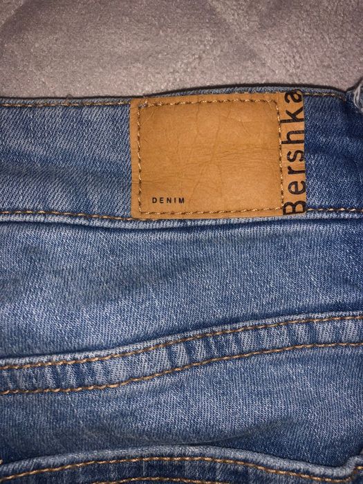 Blugi skinny cu talie înaltă BERSKA