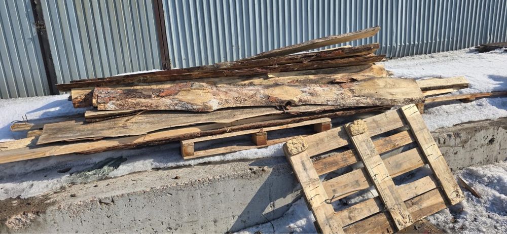 Доски необрезные