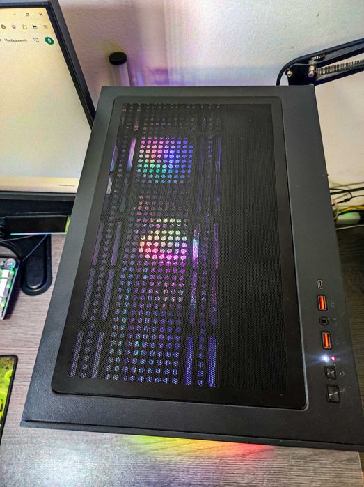 Нов Геймърски Компютър! Ryzen 5 7500F, RTX 5060, 16GB RAM, 512GB SSD NVMe