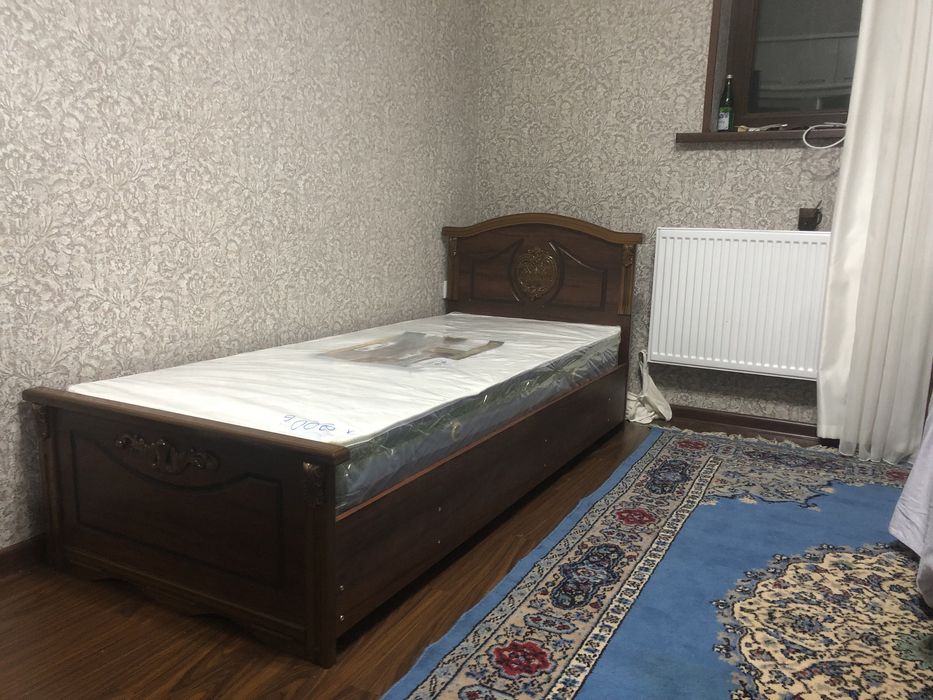 Bir kishilik Krovat Matras bilan birgalikda!
