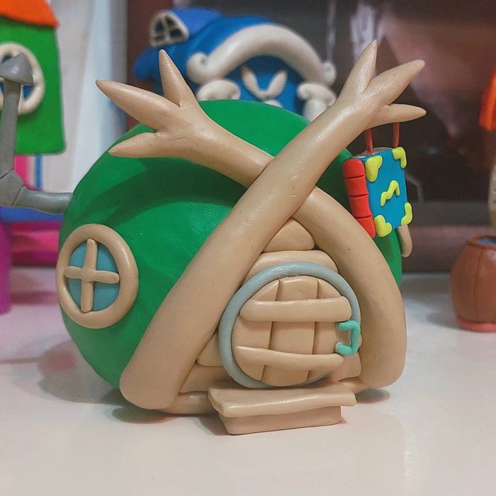 Фигурки домов Смешариков