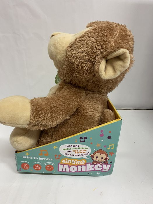 MAIMUȚA jucărie din pluș interactivă cu sunete 25 cm