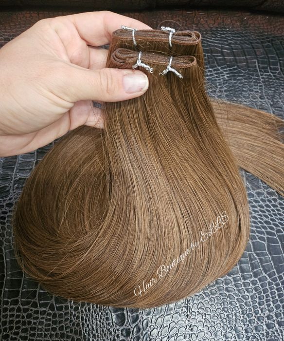 100%Естествена славянска коса + ПОДАРЪК