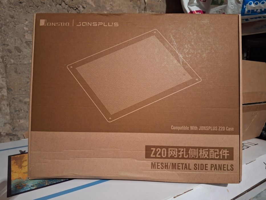 Jonsbo Z20 с бонус (решетъчен страничен капак)