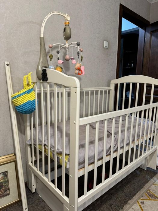 Люлька манеж в очень хорошем состояний