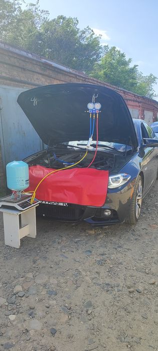 Заправка авто кондиционеров спец техники возможен выезд