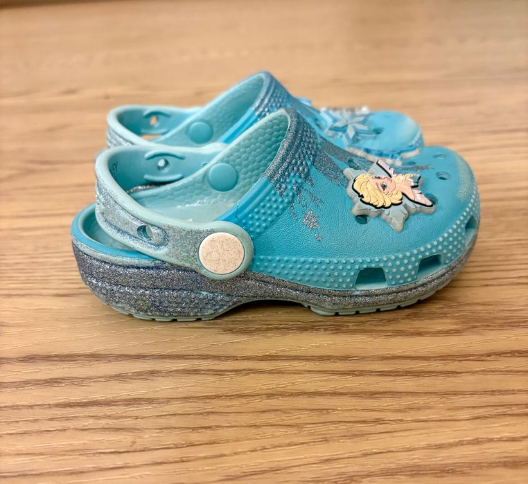Papuci copii Crocs Frozen - Elsa
