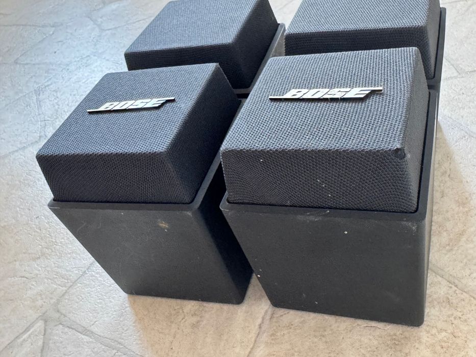 Set 2 boxe Bose Satelit Duble Acoustimass Cube Sistem