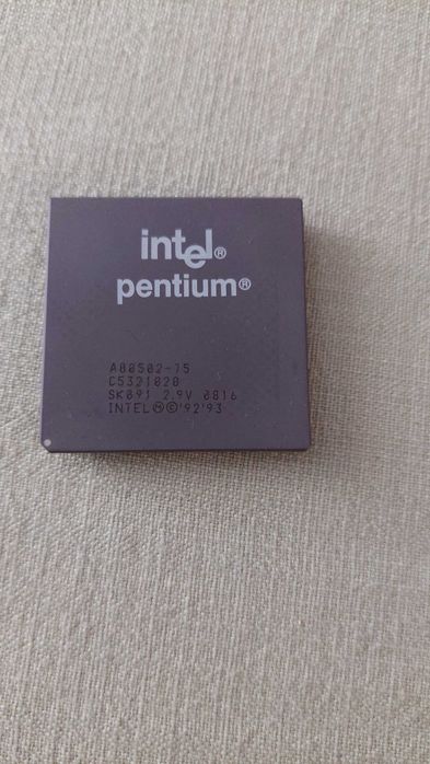 процесор  Intel ретро   А80502 - 75
