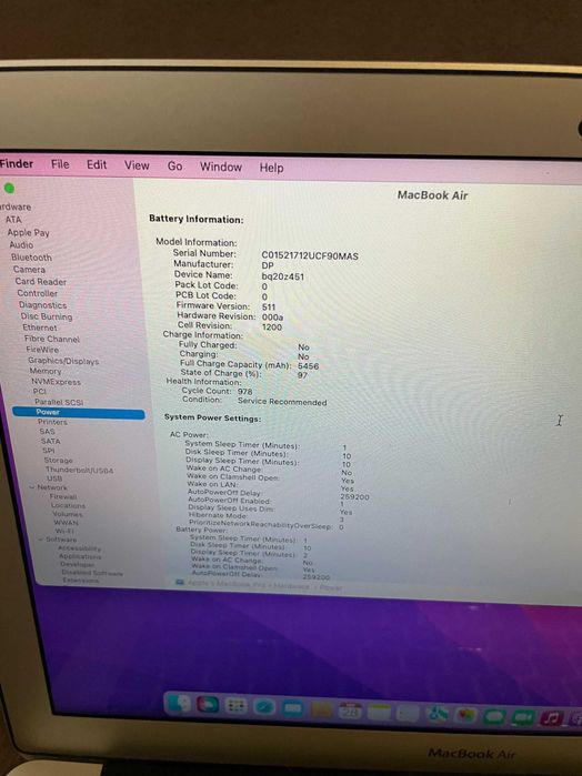 13" Core i5 MacBook Air А1466 (2015)