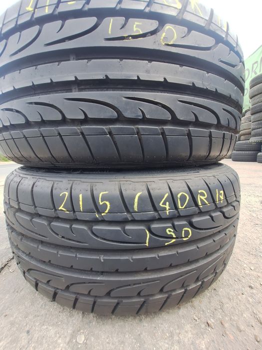 2 anvelope vara 215/40r17 Dunlop Montaj Gratuit