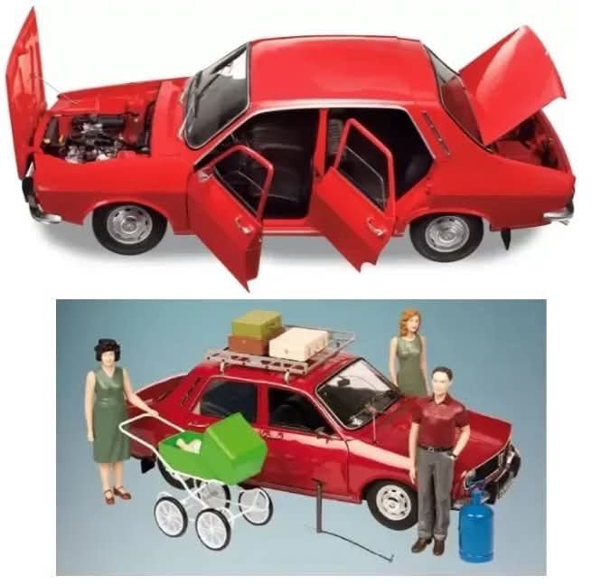 Macheta Dacia 1300 scara 1:8, colectia completă
