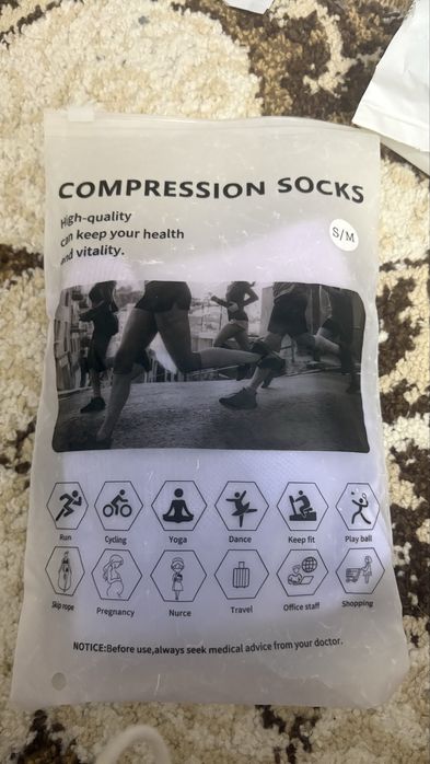 Комприсионые чулки