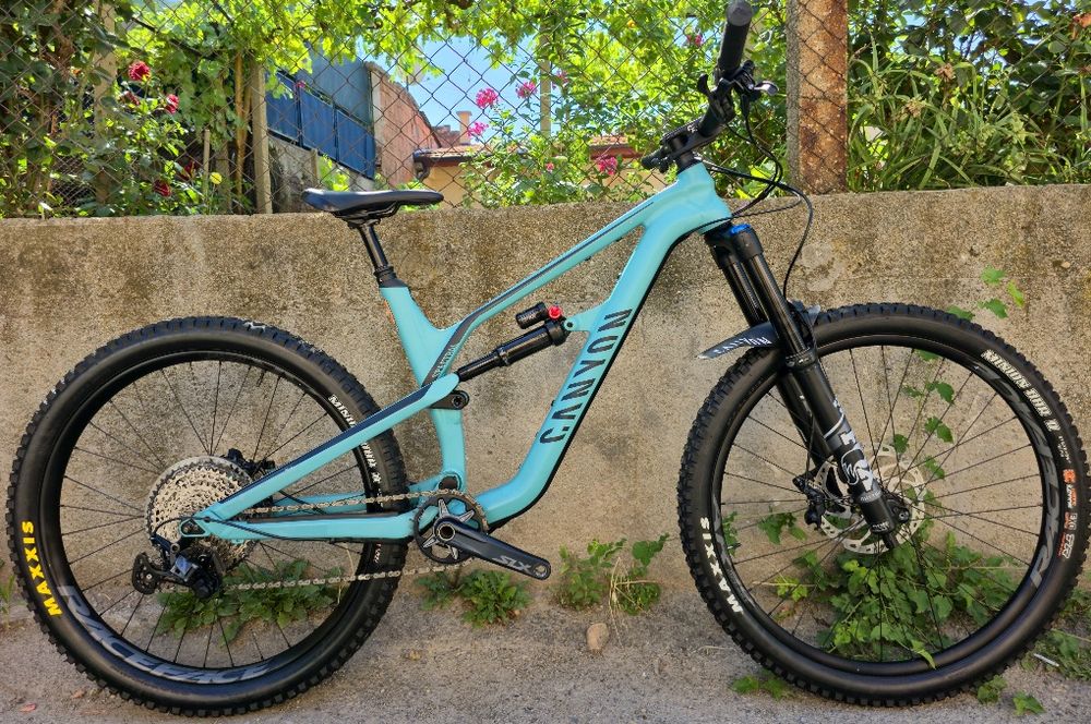 Canyon Spectral 27.5 M размер 1x12 Full Fox,  Full SLX Алуминиев Ендуро велосипед