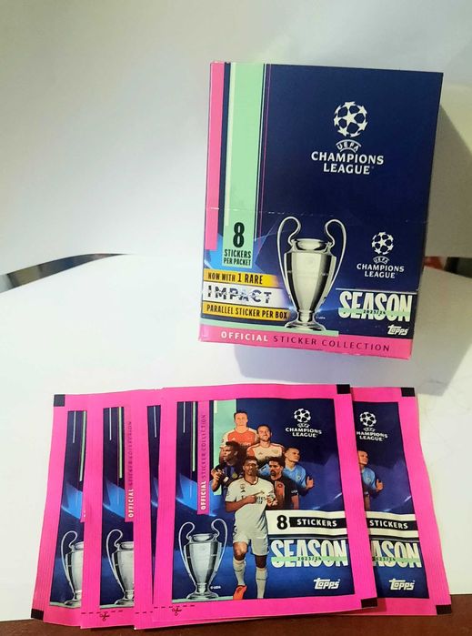 2 cutii CL 23 - 24 Topps CL 23 - 24