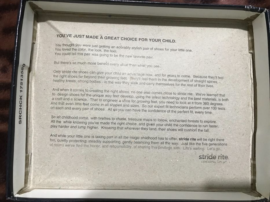 детские сандалики 15 см STRIDE RITE