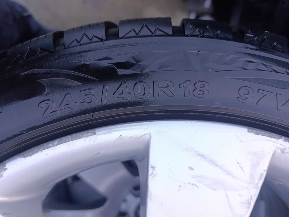 Джанти с гуми 18" - 5х120  ЕТ20 БМВ  Е60/ BMW 61