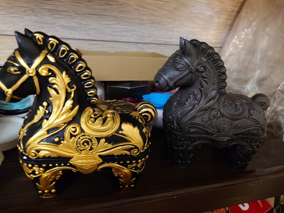 Декор шкатулки подсвечи