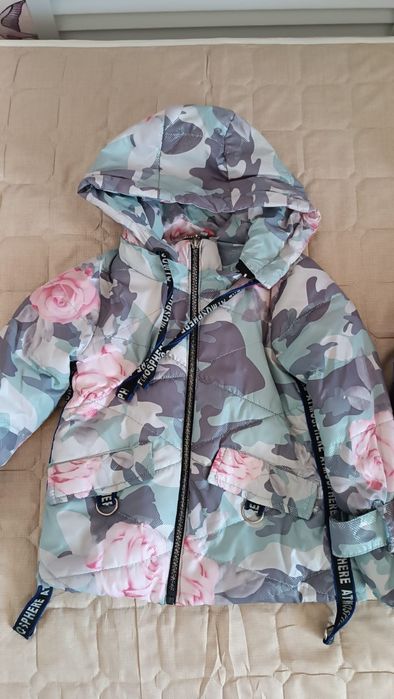 Куртки на девочек весна-осень