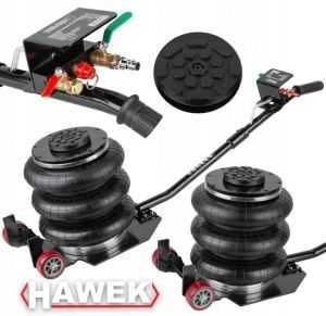 Пневматичен крик 3.5 тона с приставка