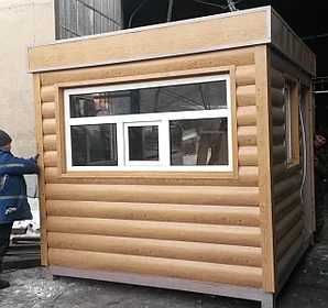 Пост охраны/КПП из сэндвич панели