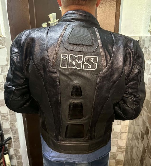 Geaca moto piele 52