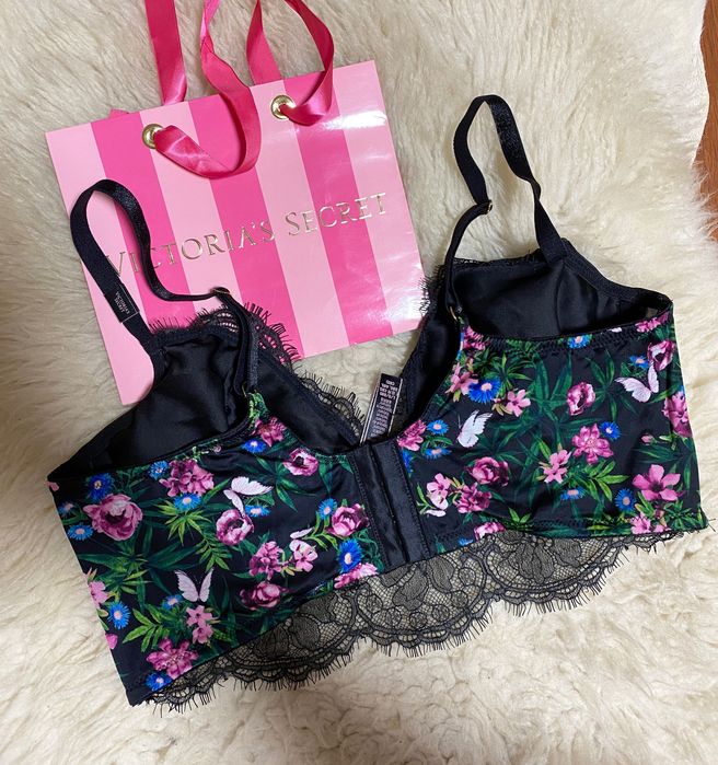 Суитен-бюстие мек без push-up victorias secret