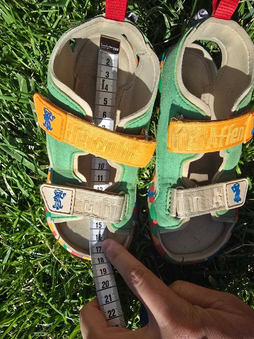 Детски сандали Affenzahn sandal airy green 27