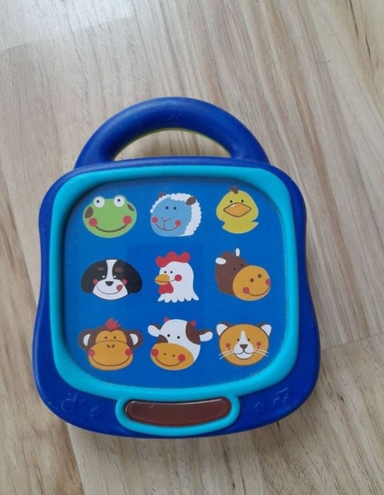 laptop jucarie sunete animale instrumente muzicale bebe isimagical