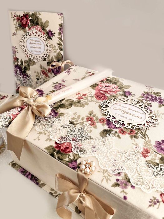 Ръчно изработен комплект за кръщене