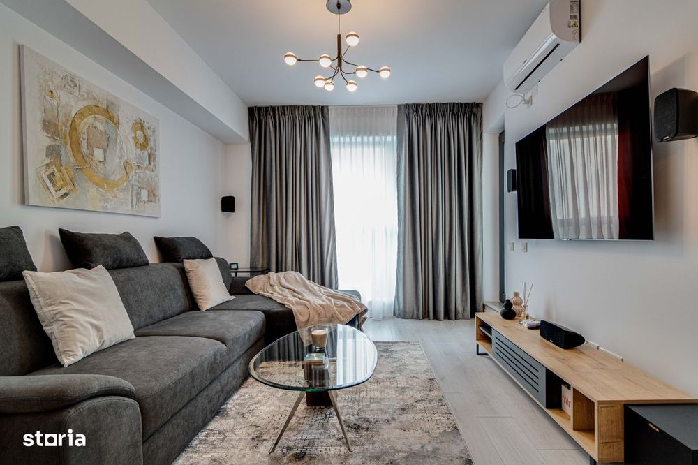 NOU! 3 camere, mobilat LUX , 2 bai - Porsche PIPERA
