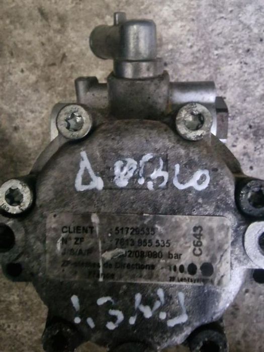 Pompa servodirectie Fiat Doblo motor 1,3 multijet 55kw, 75cp