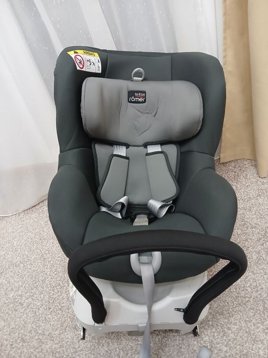 Set cărucior Joie Chrome gri + scaun auto britax romer